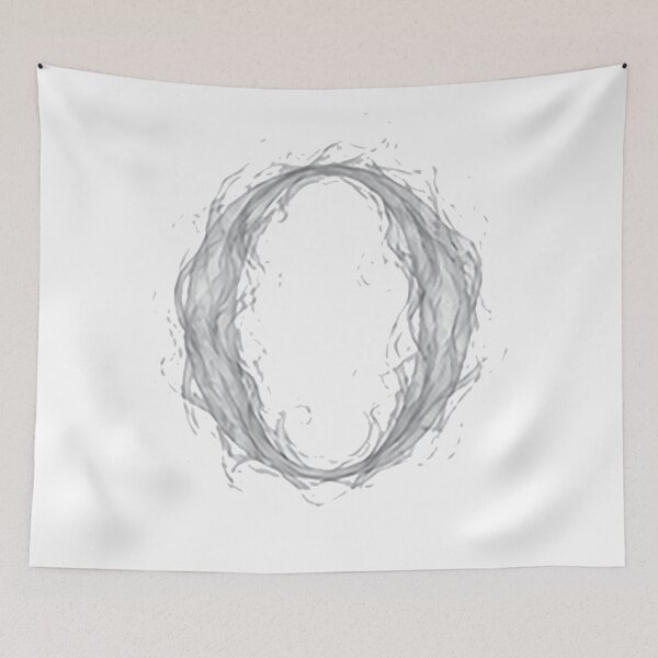 Item preview, Pearl Smoke Victory: The Ethereal Vapor Letter O designed and sold by BlissBlvdShop.