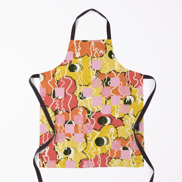 Item preview, Contemporary Citrus Blooms in Orange and Pink designed and sold by Deutschic.