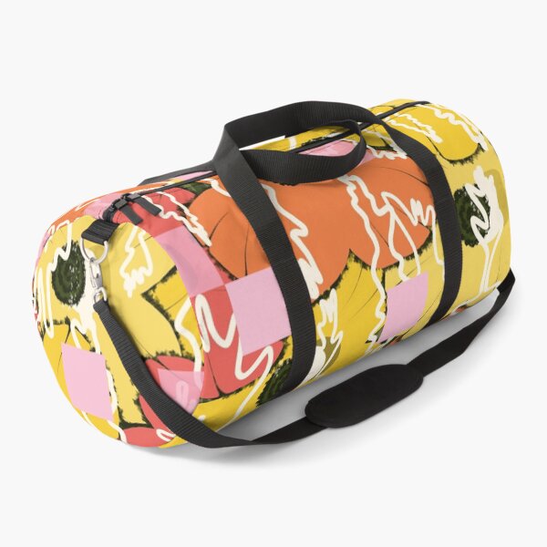 Item preview, Contemporary Citrus Blooms in Orange and Pink designed and sold by Deutschic.