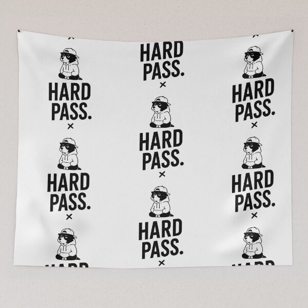 Item preview, Hard Pass – Funny Sarcastic Panda Attitude designed and sold by Abidel.