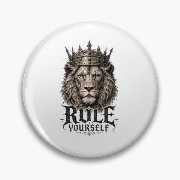 Item preview, Lion King Vintage Crowned Lion Warrior  designed and sold by freshwear design.