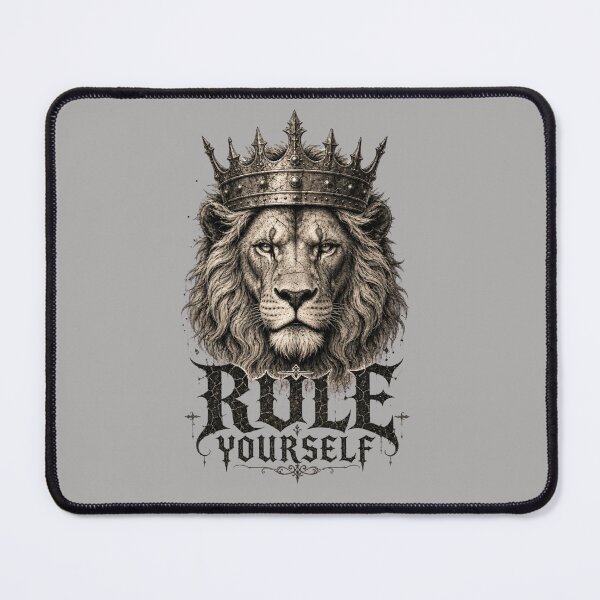 Item preview, Lion King Vintage Crowned Lion Warrior designed and sold by freshwear design.