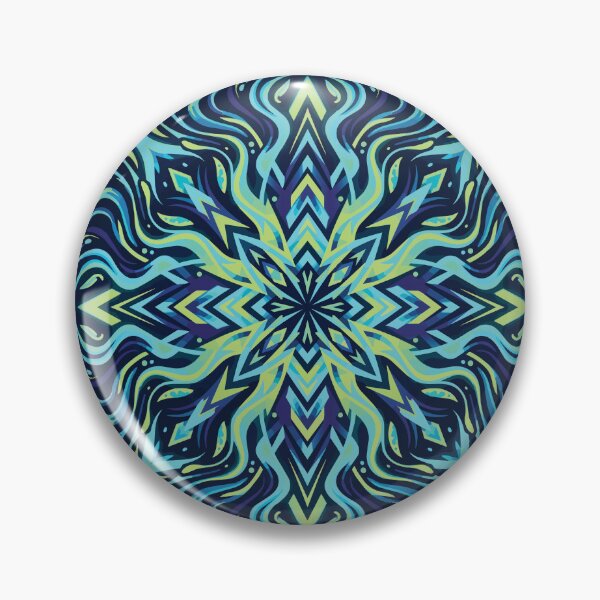Item preview, Bioluminescent Marine Mandala designed and sold by KeremYurtseven.