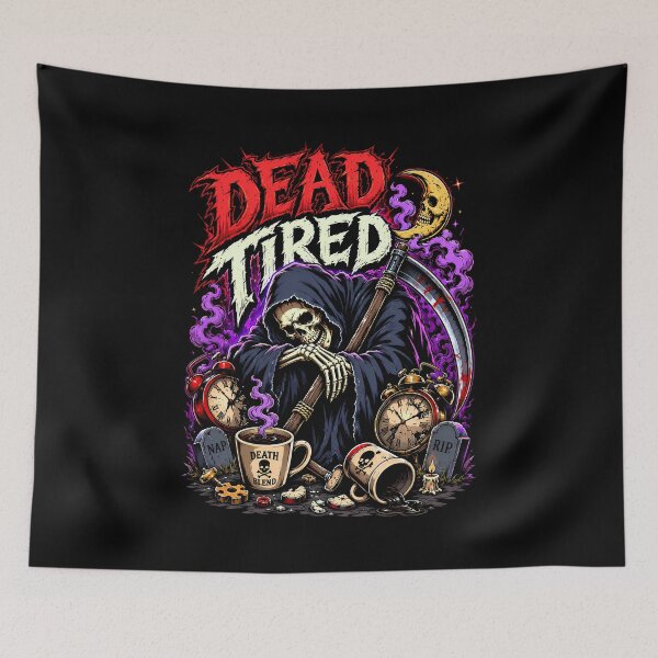 Item preview, Running Late Even Death Has A Schedule designed and sold by Tong4130.