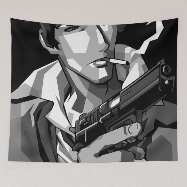 Item preview, Spike Spiegel Cowboy Bebop Black and White Gun designed and sold by Doskes20333.