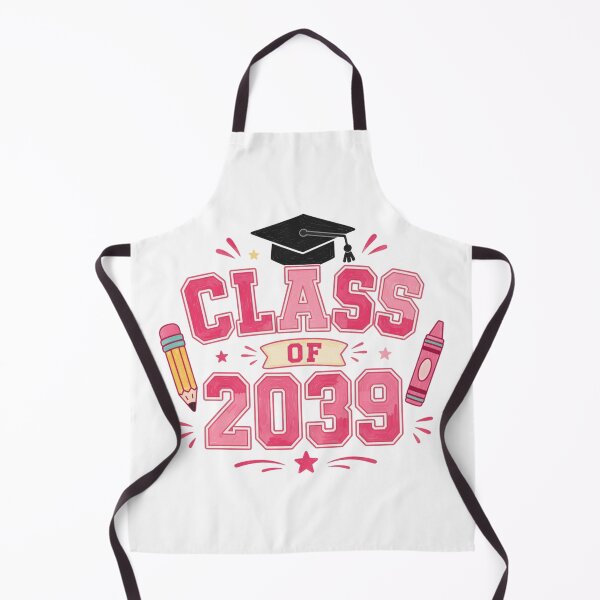 Item preview, Class of 2039 Graduation Shirt | Pink Kindergarten Preschool Graduate School Badge designed and sold by Khokha80.