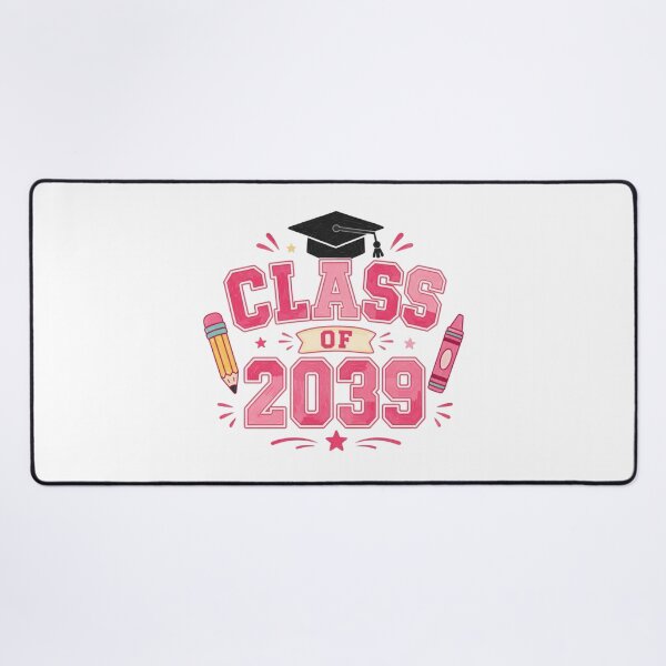 Item preview, Class of 2039 Graduation Shirt | Pink Kindergarten Preschool Graduate School Badge designed and sold by Khokha80.