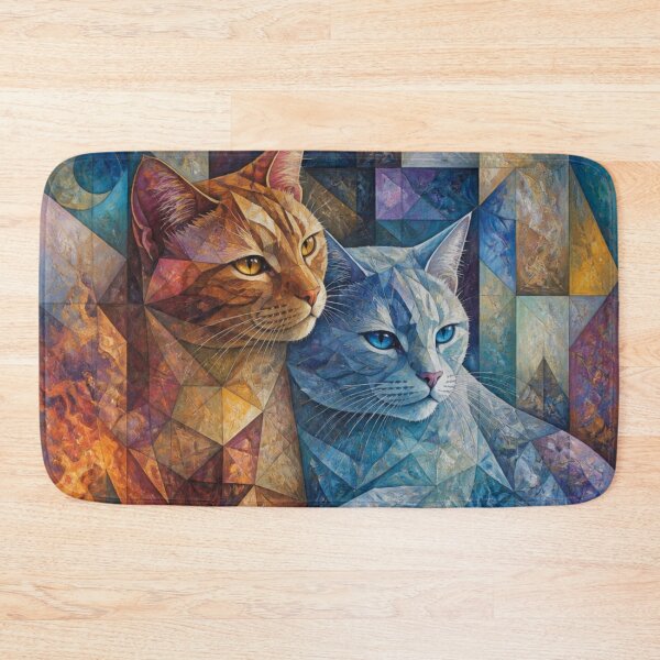 Item preview, Cubist Cats designed and sold by Junipurr’s Corner .