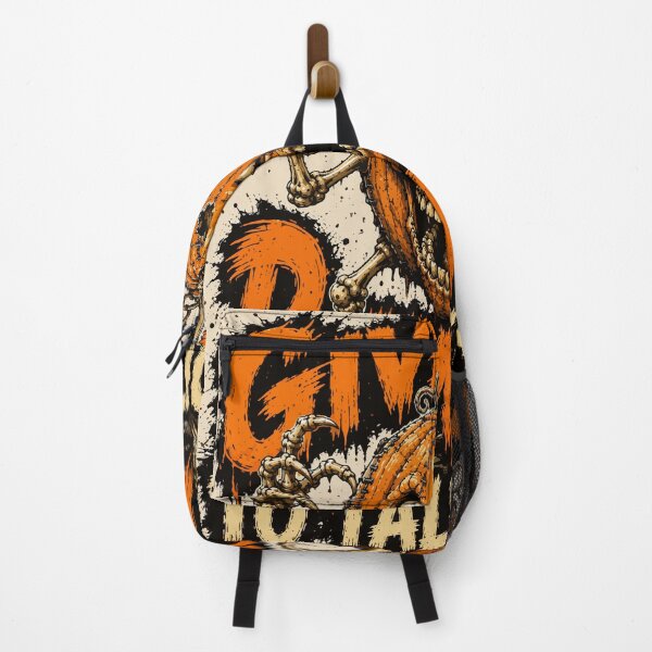 Item preview, Give ’Em Pumpkin to Talk About – Funny Spooky Pumpkin Skeleton Halloween Design designed and sold by Maria Garcia´s.