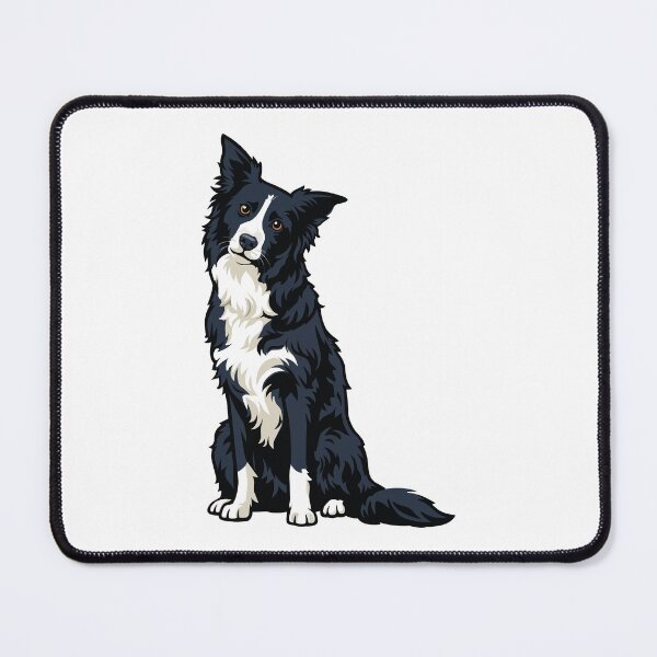 Item preview, Cute Border Collie Sticker designed and sold by Bluek9sDesign.