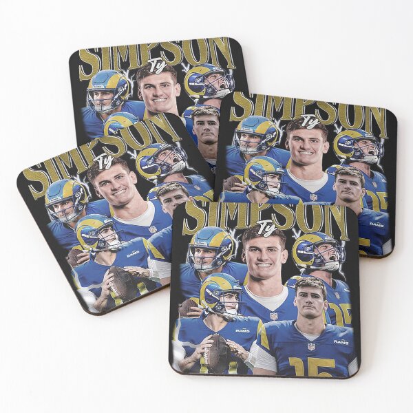 Item preview, Ty Simpson Los Angeles Football designed and sold by DaGraphixPlug.