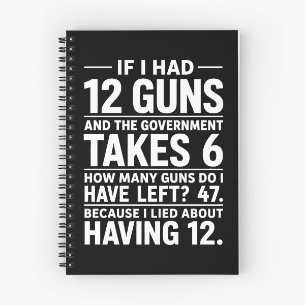 Item preview, If I Had 12 Guns and The Government Math Second Amendment designed and sold by haloochichi.