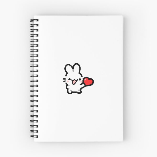 Item preview, Cute Bunny Holding a Heart Illustration designed and sold by veraphina.