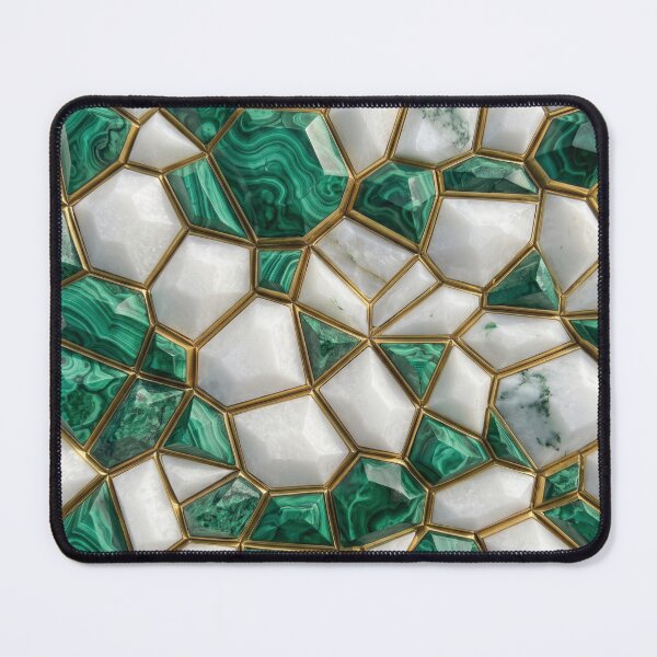 Item preview, Exotic Faceted Stone And Metal Mosaic Art designed and sold by Designial.