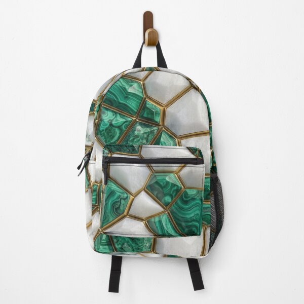Item preview, Exotic Faceted Stone And Metal Mosaic Art designed and sold by Designial.