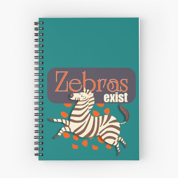 Item preview, Zebras Exist EDS Teal designed and sold by pulse_retail.
