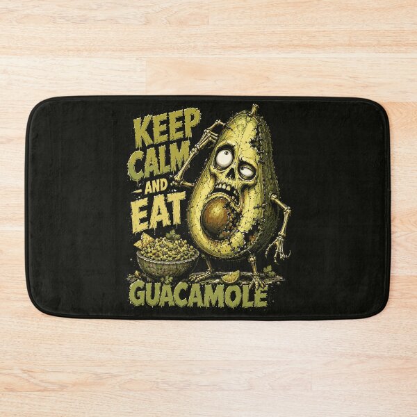 Item preview, Keep Calm and Eat Guacamole – Funny Zombie Avocado designed and sold by Maria Garcia´s.