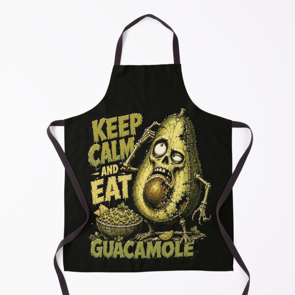 Item preview, Keep Calm and Eat Guacamole – Funny Zombie Avocado designed and sold by Maria Garcia´s.