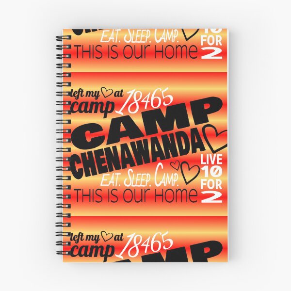 Item preview, Camp Chenawanda Red and Gold design designed and sold by Devon Nassau.
