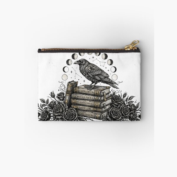 Item preview, The Scholar Raven's Midnight Wisdom designed and sold by PrintCraft884.