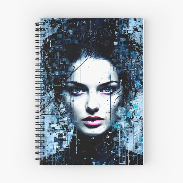 Item preview, Science Fiction Fantasy Feminine Spirit Surrealistic Art Portrait designed and sold by DEC02.