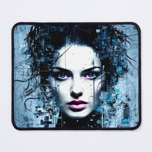 Item preview, Science Fiction Fantasy Feminine Spirit Surrealistic Art Portrait designed and sold by DEC02.
