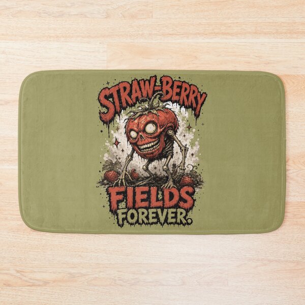 Item preview, Straw-Berry Fields Forever – Funny Zombie Strawberry Horror designed and sold by Maria Garcia´s.