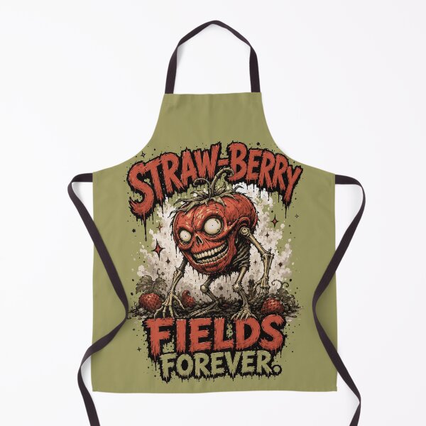 Item preview, Straw-Berry Fields Forever – Funny Zombie Strawberry Horror designed and sold by Maria Garcia´s.