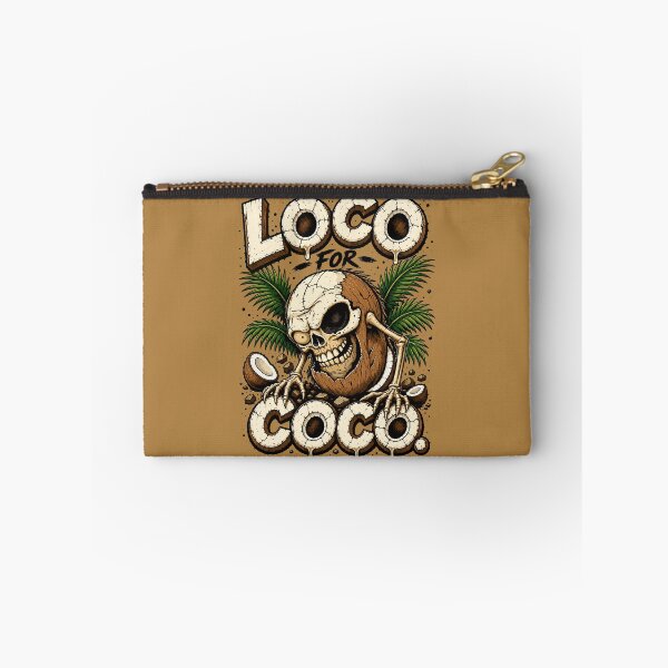 Item preview, Loco for Coco – Funny Zombie Coconut Horror designed and sold by Maria Garcia´s.