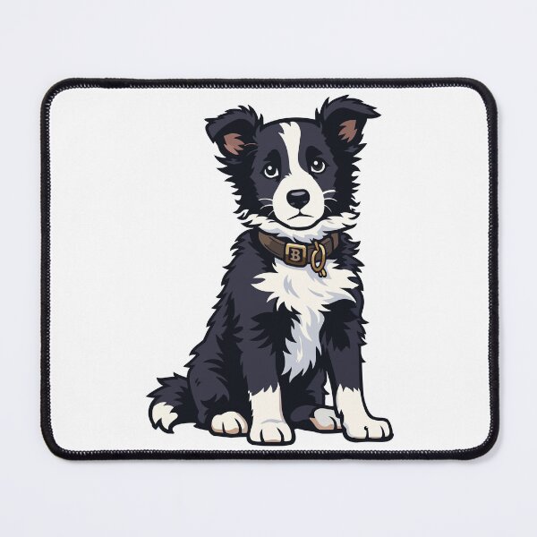 Item preview, Border Collie Puppy Cute Sticker designed and sold by Bluek9sDesign.