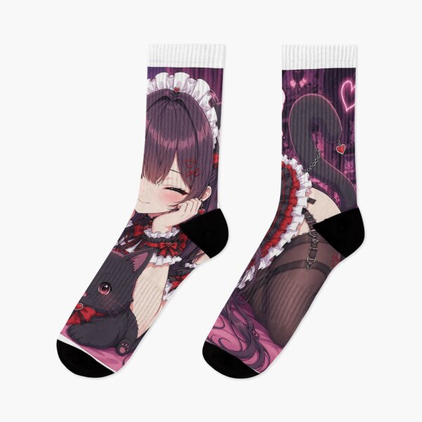 Item preview, Gothic Neko Maid Anime Girl designed and sold by Revyra Design .