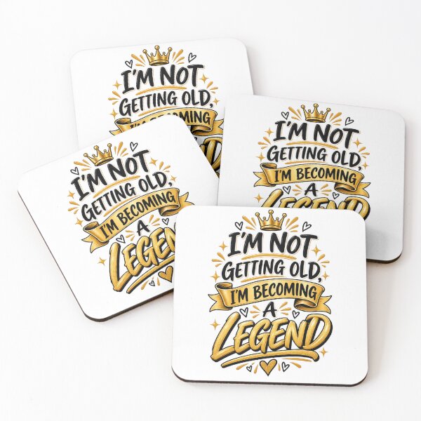 Item preview, I’m Not Getting Old, I’m Becoming a Legend Birthday Shirt designed and sold by bagavons.