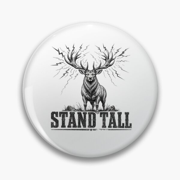 Artikelvorschau, Stand Tall Stag Vintage Wildlife Design entworfen und verkauft von freshwear design.