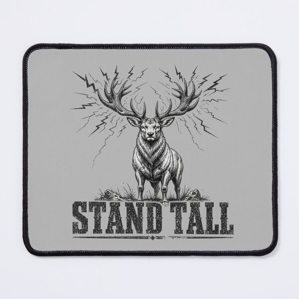 Item preview, Stand Tall Stag Vintage Wildlife Design designed and sold by freshwear design.