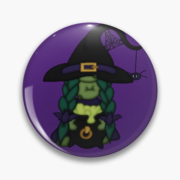 Item preview, Gnome-O-Ween Spider Witch designed and sold by odet amo.