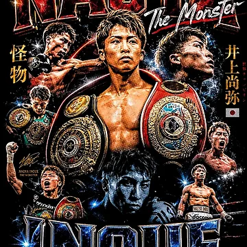 Artwork thumbnail, Naoya Inoue Boxer Graphic by DaGraphixPlug