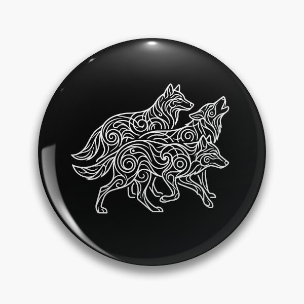 Item preview, Celtic Wolf Pack Silhouette designed and sold by KeremYurtseven.