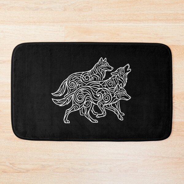 Item preview, Celtic Wolf Pack Silhouette designed and sold by KeremYurtseven.