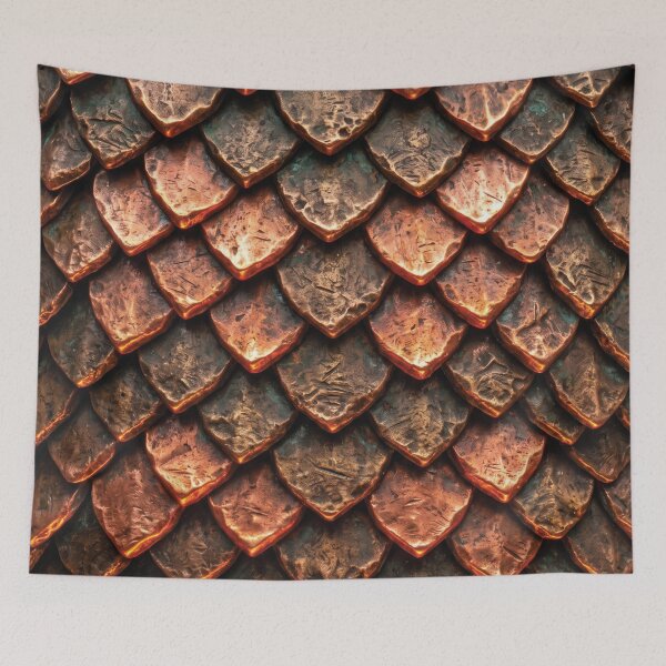 Item preview, Battle Worn Hammered Metal Scale Armor Texture designed and sold by Designial.