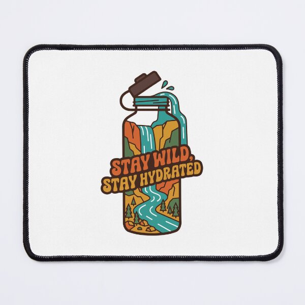 Item preview, Water Bottle Mountain River Adventure designed and sold by AliveStyle.