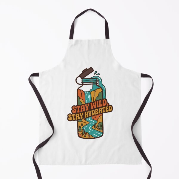 Item preview, Water Bottle Mountain River Adventure designed and sold by AliveStyle.