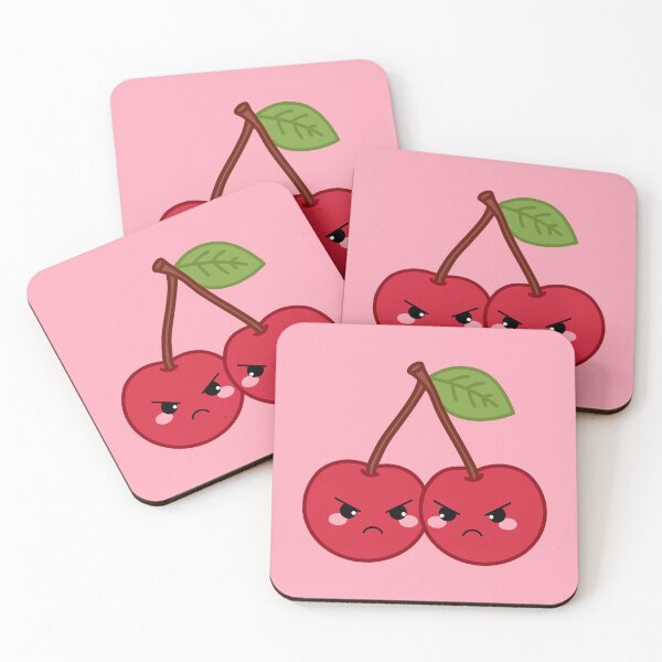 Item preview, Grumpy Angry Cherries designed and sold by SlimyFish.
