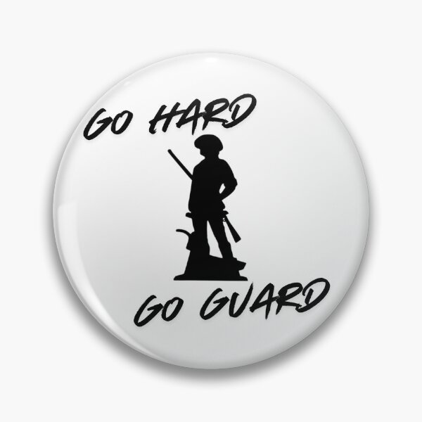 Item preview, Go Hard, Go Guard designed and sold by TheEnlistedEdge.