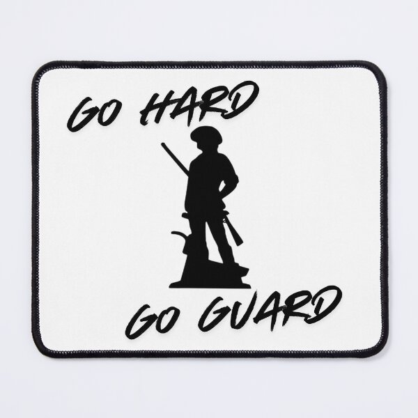 Item preview, Go Hard, Go Guard designed and sold by TheEnlistedEdge.