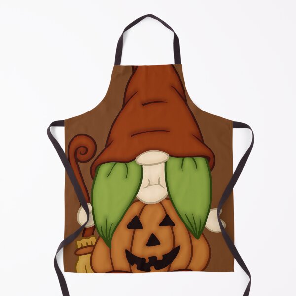 Item preview, Gnome-O-Ween Pumpkin Witch Pun designed and sold by odet amo.