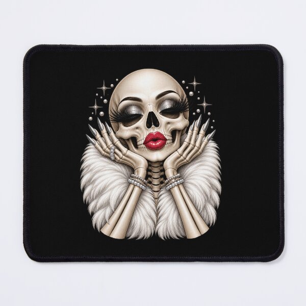 Item preview, Glamorous Skeleton Diva Gothic Halloween Queen designed and sold by WorldofTravels.