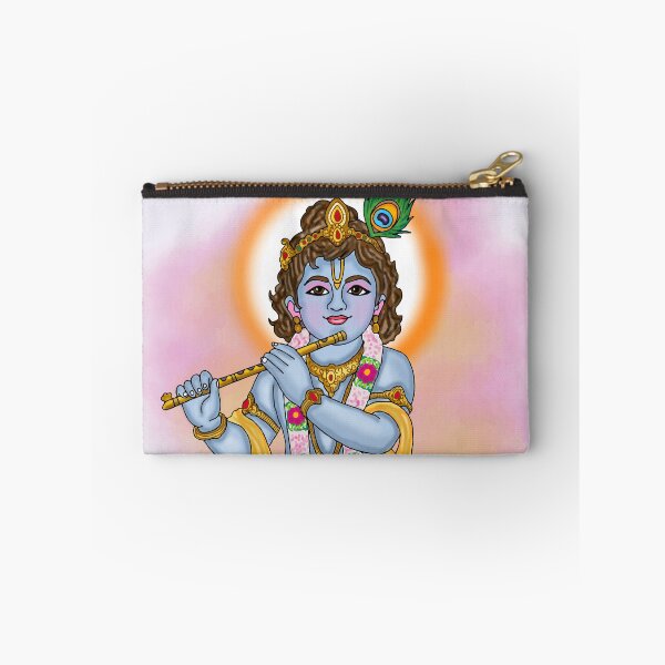 Item preview, Lord Krishna Digital Drawing | Divine Hindu God Artwork & Spiritual Illustration designed and sold by Harshit_Digital_Arts.