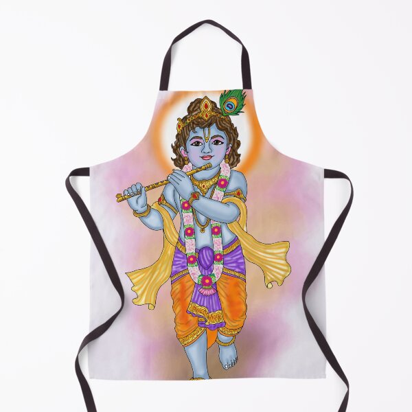 Item preview, Lord Krishna Digital Drawing | Divine Hindu God Artwork & Spiritual Illustration designed and sold by Harshit_Digital_Arts.