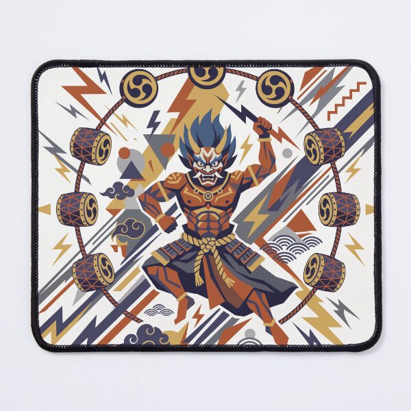 Item preview, Raijin Japanese Thunder God designed and sold by KeremYurtseven.