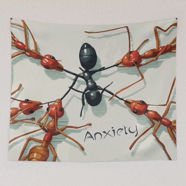 Item preview, Anxiety – Pulled in Every Direction designed and sold by zoliartdesign.